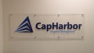 cap-harbor-14 lobby display signs