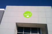 Custom Building Signs in Grand Prairie TX Brand Hello Fresh!