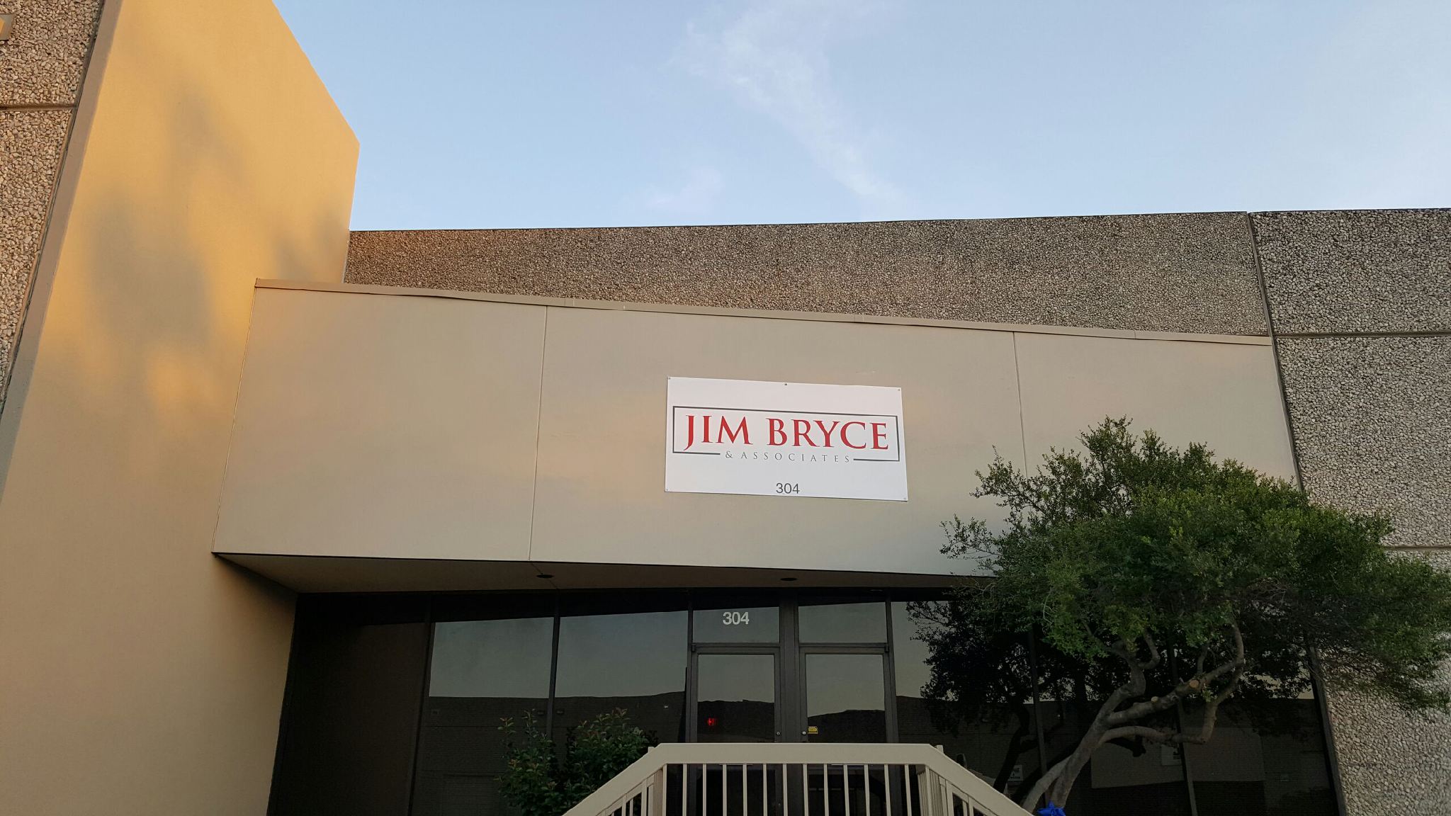 exterior building panel sign in Dallas TX