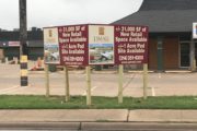 V-Shaped “For Lease” Sign