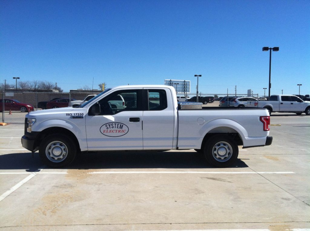 Decals for Fleet Trucks in Plano TX