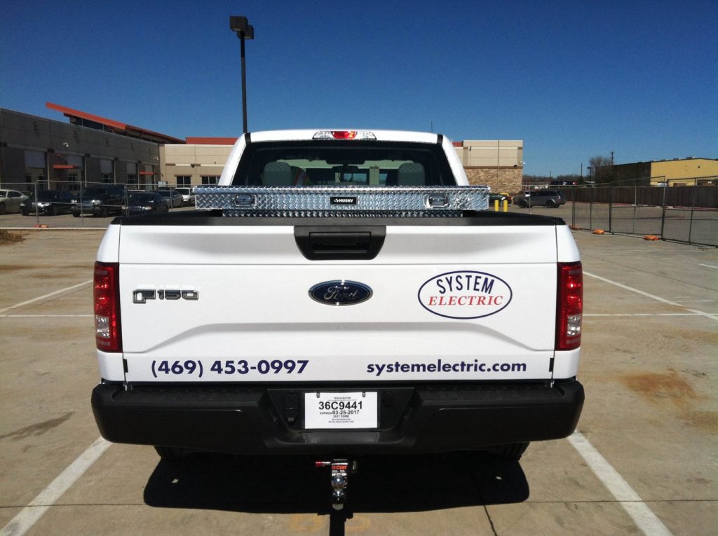 Decals for Fleet Trucks in Plano TX